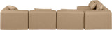 Cube Vegan Leather Modular Sectional - Elevate Your Living Space with Modern Elegance and Comfort