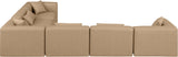 Cube Vegan Leather Modular Sectional - Transform Your Living Space with Modern Elegance and Comfort