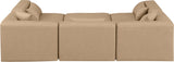 Cube Modular Sectional - Luxurious Vegan Leather Design for Contemporary Living Spaces and Comfort