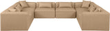 Cube Vegan Leather Modular Sectional - Elevate Your Contemporary Space with Luxurious Comfort & Style