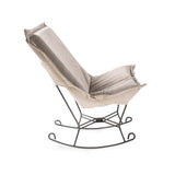 Scroll Puff Rocker Bella Ash Titanium Frame