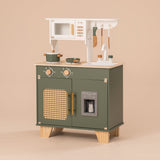 ROBUD Wooden Kids Kitchen Playset Series -  Vintage Green
