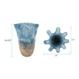 Baltic Ruffled Vase- Large