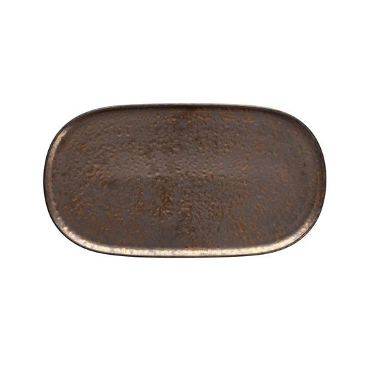 Nivo Metallic Rectangular Serve Platter 13.4"
