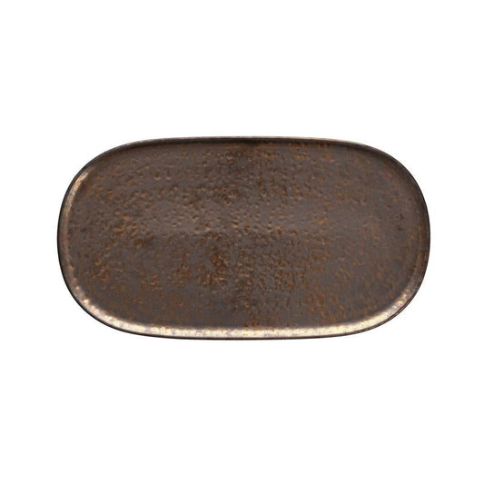 Nivo Metallic Rectangular Serve Platter 13.4"