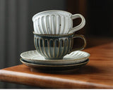 Gohobi Handmade Japanese Stoneware Cup & Saucer