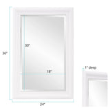 George Matte White Mirror