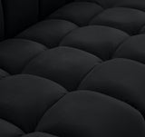 Gwen Velvet Chair: Luxurious Comfort Meets Contemporary Elegance with Customizable Legs and Tufting