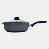HD Nonstick Saute Pan with Glass Lid - Induction | Made in Switzerland