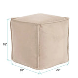 Square Pouf Bella Sand