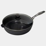 HD Nonstick Saute Pan with Glass Lid - Induction | Made in Switzerland