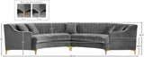 Jackson Contemporary 2-Piece Sectional Sofa with Channel Tufting, Plush Comfort, and Custom Legs