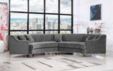 Jackson Contemporary 2-Piece Sectional Sofa with Channel Tufting, Plush Comfort, and Custom Legs
