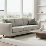 Furley Grey Down Filled 20x20 Pillow