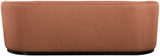 Mylah Sofa - Elegant Contemporary Design with Soft Fabric and Sturdy Black Wood Base for Your Home