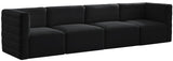 Quincy Modular Sofa - Elegant Contemporary Design with Cloud-Like Comfort and Channel Tufting