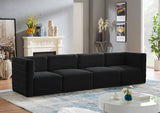 Quincy Modular Sofa - Elegant Contemporary Design with Cloud-Like Comfort and Channel Tufting