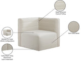 Quincy Modular Corner Chair – Elegant Contemporary Design with Cloud-Like Comfort and Style