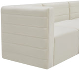 Quincy Modular Sofa - Elegant Contemporary Design with Cloud-Like Comfort and Channel Tufting