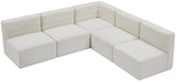 Quincy Velvet Modular Sectional Sofa - Contemporary Design with Cloud-Like Comfort and Style