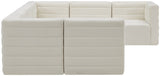 Quincy Velvet Modular Sectional Sofa - Contemporary Design with Cloud-Like Comfort and Style