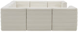 Quincy Velvet Modular Sectional Sofa - Contemporary Design with Cloud-Like Comfort and Style