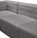 Quincy Modular Armless Chair - Elegant Contemporary Design with Cloud-Like Comfort and Tufting