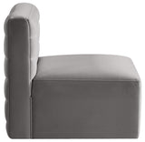 Quincy Modular Armless Chair - Elegant Contemporary Design with Cloud-Like Comfort and Tufting