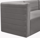 Quincy Modular Armless Chair - Elegant Contemporary Design with Cloud-Like Comfort and Tufting