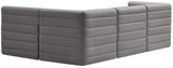 Quincy Velvet Modular Sectional Sofa - Modern Elegance with Cloud-Like Comfort & Stylish Design