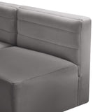 Quincy Velvet Modular Sectional Sofa - Modern Elegance with Cloud-Like Comfort & Stylish Design