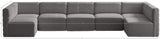 Quincy Velvet Modular Sectional Sofa - Modern Elegance with Cloud-Like Comfort & Stylish Design
