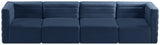 Quincy Modular Sofa - Elegant Contemporary Design with Cloud-Like Comfort and Channel Tufting