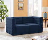 Quincy Modular Sofa - Elegant Contemporary Design with Cloud-Like Comfort and Channel Tufting