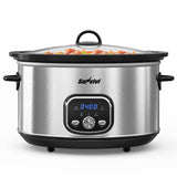 8.5 Quart Programmable Slow Cooker: Multi-Cooker Food Warmer