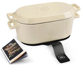 Kook 5 Qt Enameled Cast Iron Dutch Oven with Lid