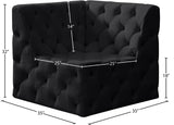 Tuft Velvet Corner Chair – Luxurious Deep Button Tufting, Modular Design for Endless Styles & Comfort