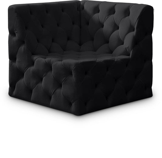 Tuft Velvet Corner Chair – Luxurious Deep Button Tufting, Modular Design for Endless Styles & Comfort