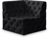 Tuft Velvet Corner Chair – Luxurious Deep Button Tufting, Modular Design for Endless Styles & Comfort