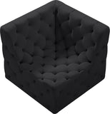 Tuft Velvet Corner Chair – Luxurious Deep Button Tufting, Modular Design for Endless Styles & Comfort