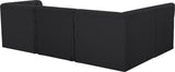 Tuft Velvet Modular Sectional - Deep Button Tufting, Stylish Design for Endless Configurations