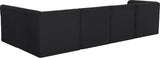 Tuft Velvet Modular Sectional - Deep Button Tufting, Stylish Design for Endless Configurations