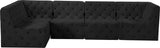 Tuft Velvet Modular Sectional - Deep Button Tufting, Stylish Design for Endless Configurations