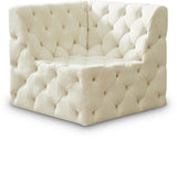 Tuft Velvet Corner Chair – Luxurious Deep Button Tufting, Modular Design for Endless Styles & Comfort