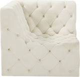 Tuft Velvet Corner Chair – Luxurious Deep Button Tufting, Modular Design for Endless Styles & Comfort