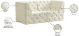 Tuft Contemporary Modular Sofa with Deep Button Tufting - Stylish, Versatile and Comfortable Design