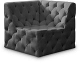 Tuft Velvet Corner Chair – Luxurious Deep Button Tufting, Modular Design for Endless Styles & Comfort