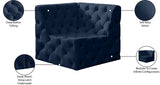 Tuft Velvet Corner Chair – Luxurious Deep Button Tufting, Modular Design for Endless Styles & Comfort