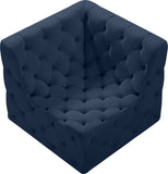 Tuft Velvet Corner Chair – Luxurious Deep Button Tufting, Modular Design for Endless Styles & Comfort