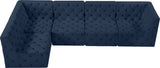 Tuft Velvet Modular Sectional Sofa - Luxurious Deep Button Tufting with Infinite Configurations
